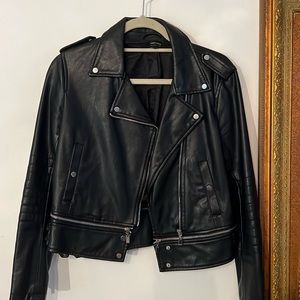 Zara Faux Leather Jacket